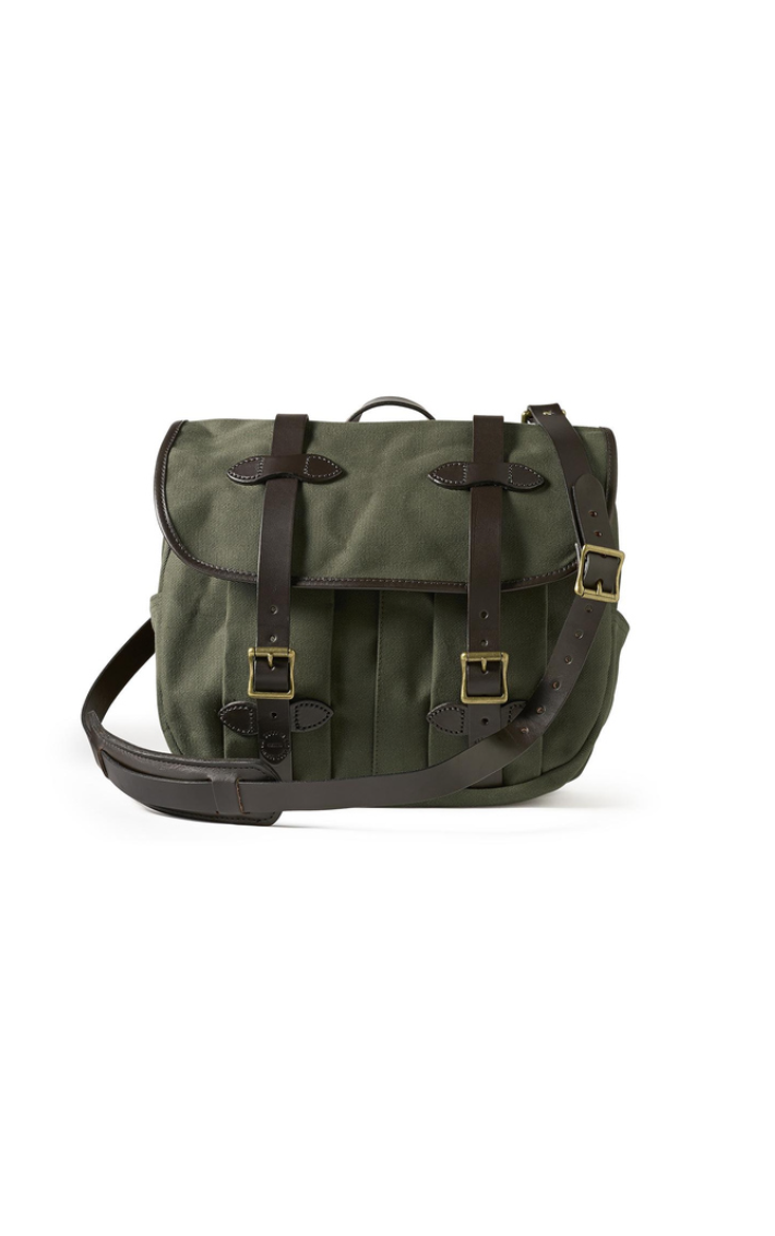 Filson Medium Otter Green Field Bag — Portland outdoor store